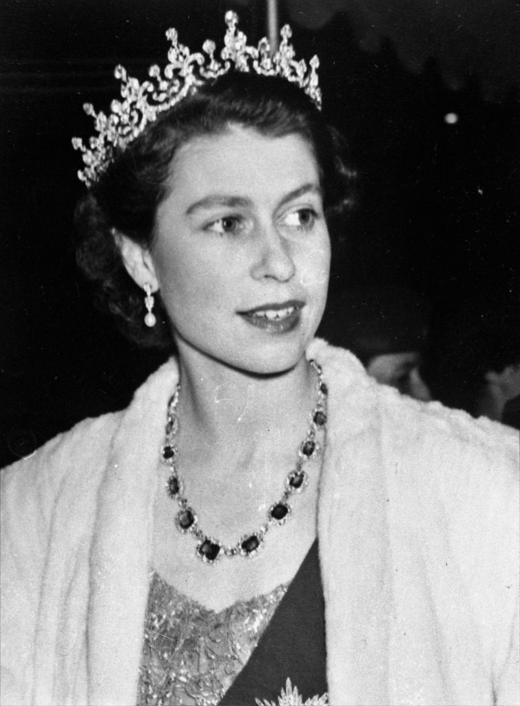 FROM THE ARCHIVES OF THE W.B. EDWARDS STUDIO: Princess Elizabeth visits ...