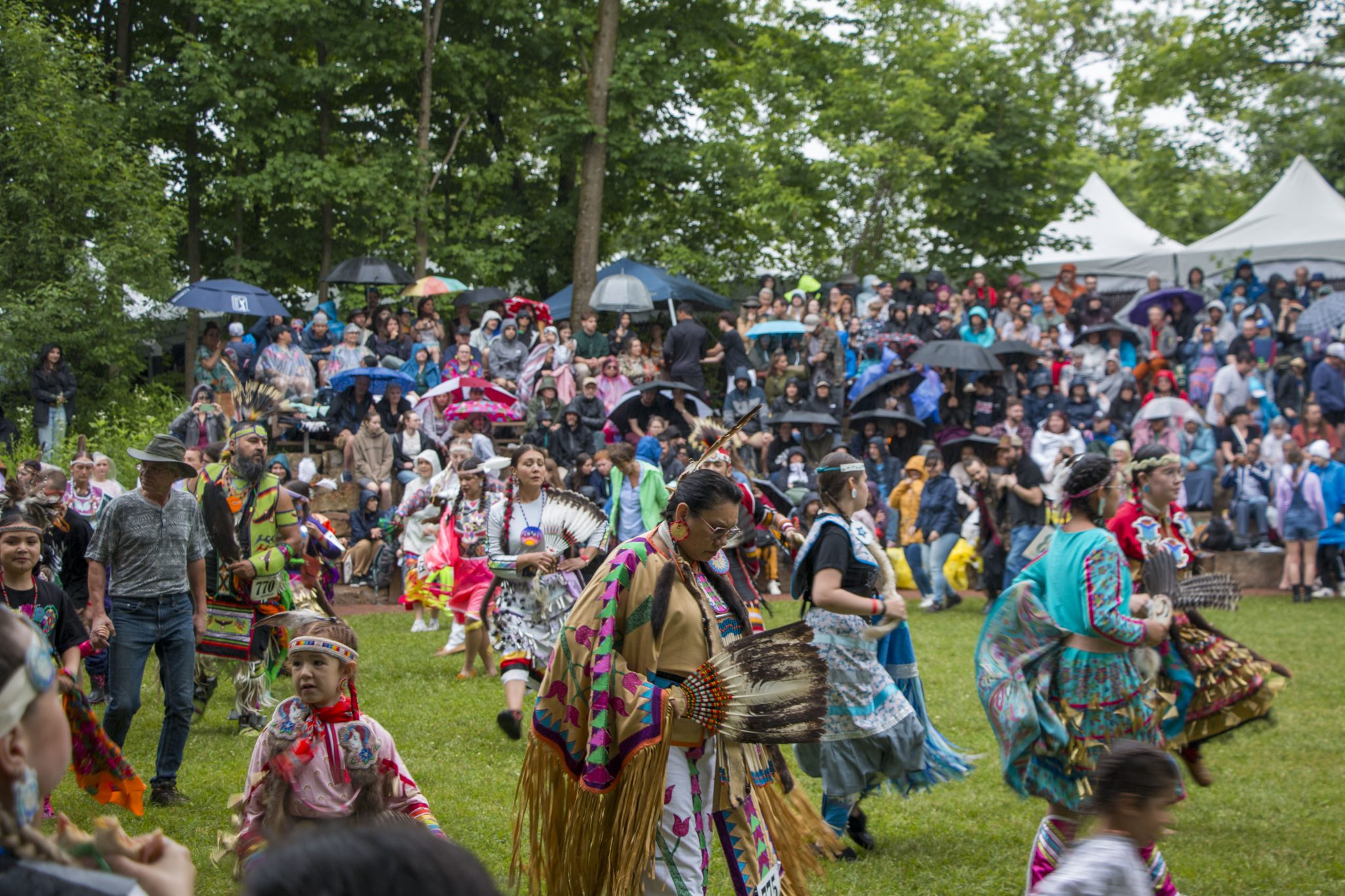 Dancers delight crowds at 2024 Wendake International Powwow The